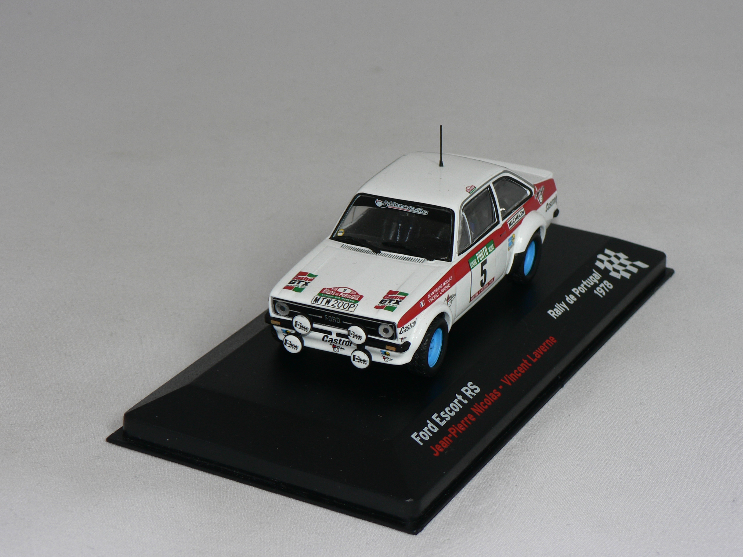 Ford Escort RS   #5  1978  J.P  Nicolas -V. Laverne  1:43   Champion Rally Cars