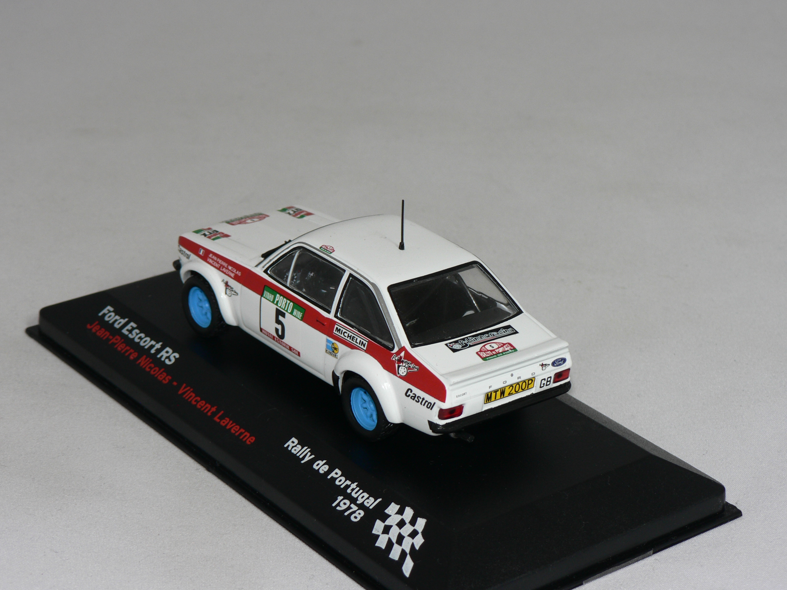 Ford Escort RS   #5  1978  J.P  Nicolas -V. Laverne  1:43   Champion Rally Cars - 2
