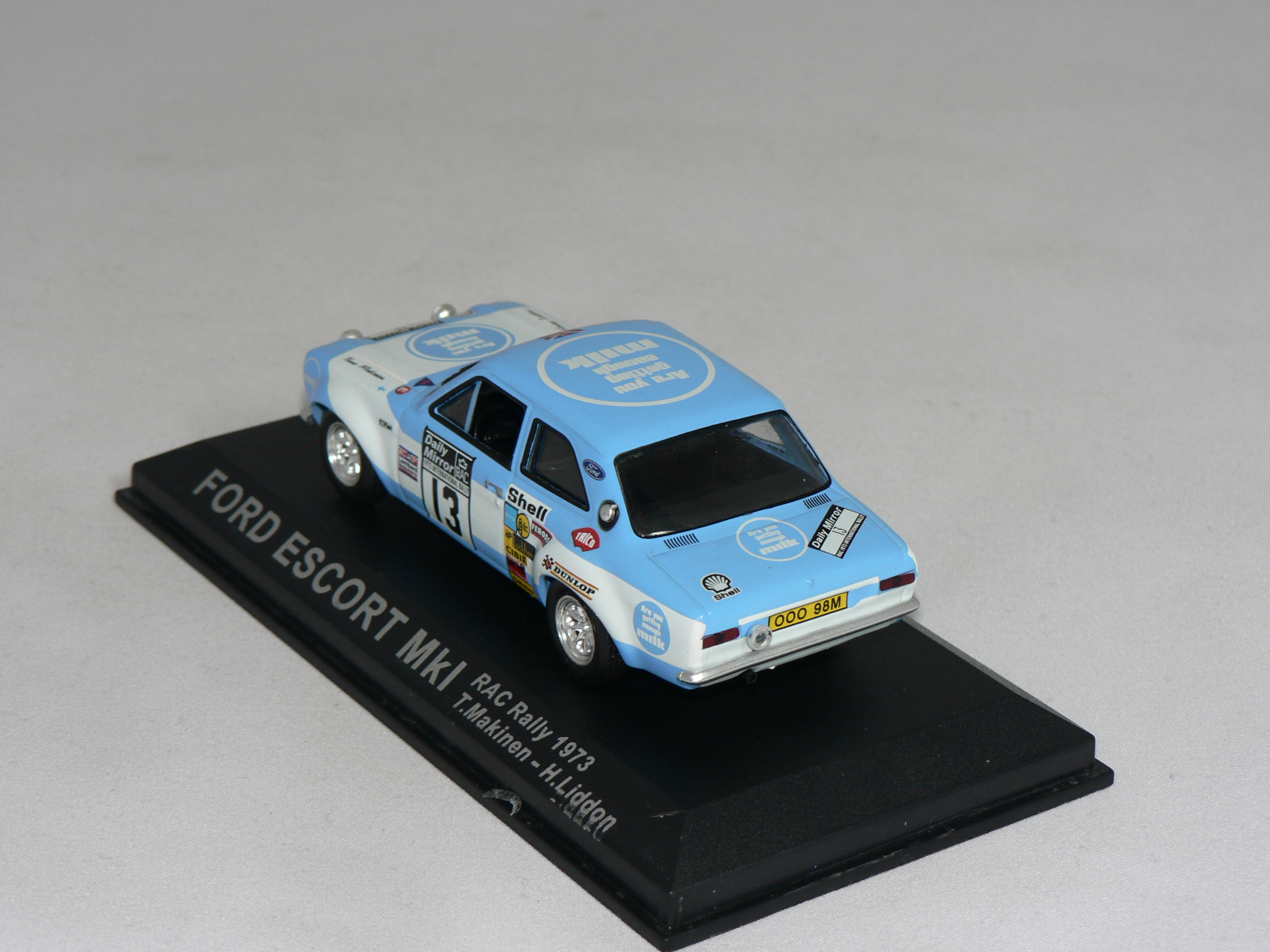 Ford  Escort MK i  #14  1973    T. Mäkinen - H. Liddon 1:43   Champion Rally Cars - 2