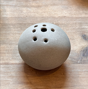 Stone Vas Grå Liten Ø9cm