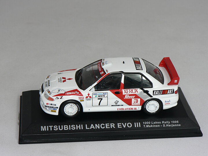 Mitsubishi Lancer  EVO  iiI  # 7   1996  T. Makinen - S. Harjanne  1:43  Champion Rally Cars