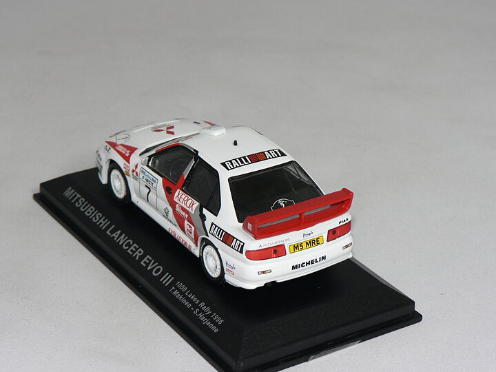 Mitsubishi Lancer  EVO  iiI  # 7   1996  T. Makinen - S. Harjanne  1:43  Champion Rally Cars