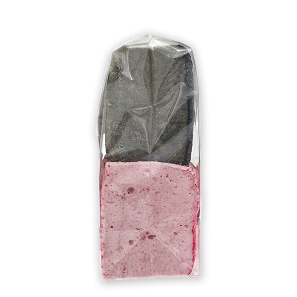 Marshmallows 2 bitar Hallon/Lakrits, 65 g - 3