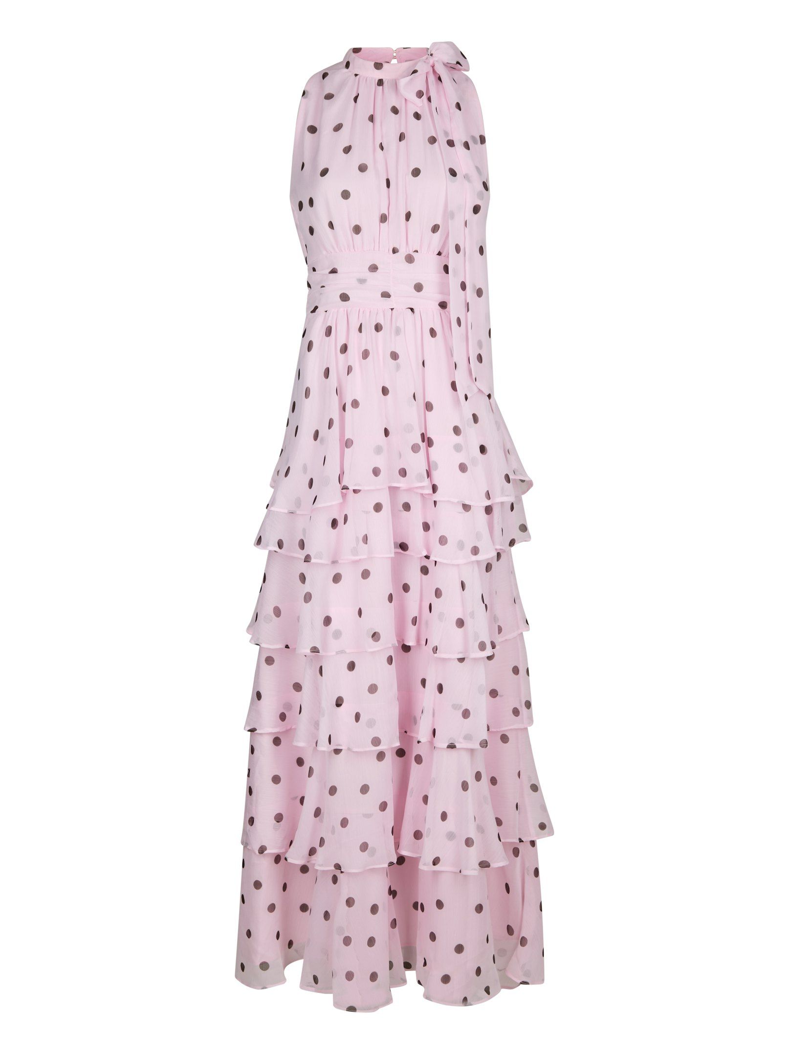 Neo Noir  - Marli Big Dot Dress Light Pink - 4