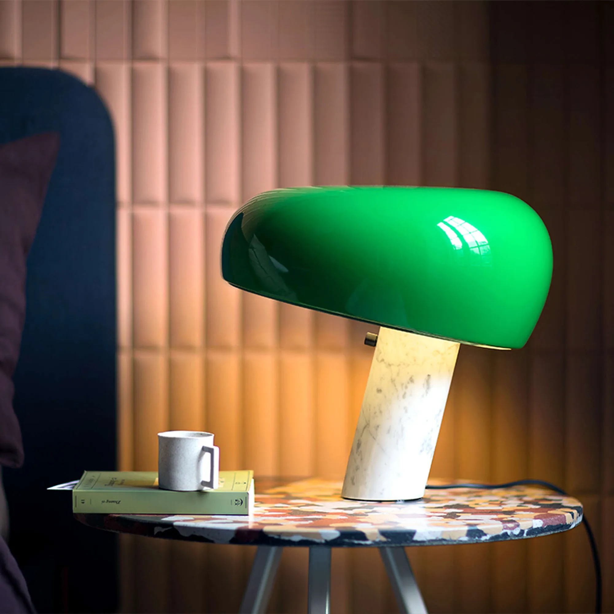  Snoopy Bordslampa - Grön - 3