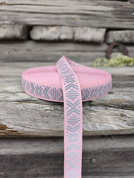 Reflexband Leksand Rosa