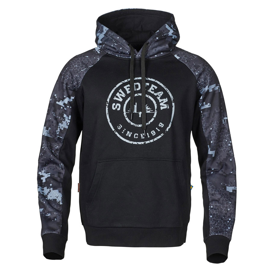 Swedteam Ridge Hoodie Sweater Desolve Blak