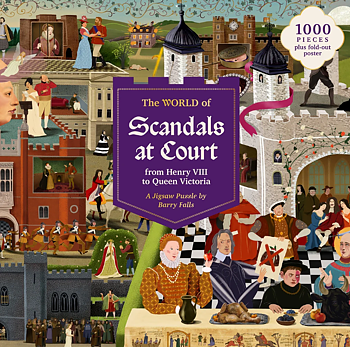 The World of Scandals at Court from Henry VIII to Queen Victoria : Pussel 1000 bitar
