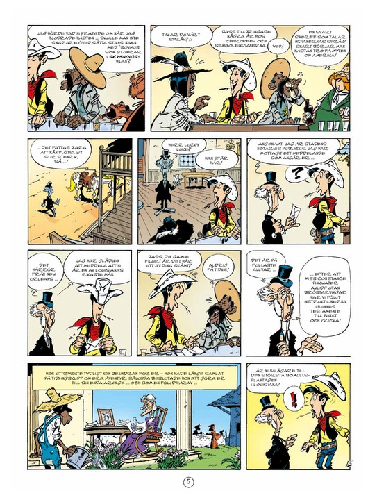Lucky Luke 94: I bomullens land - 4
