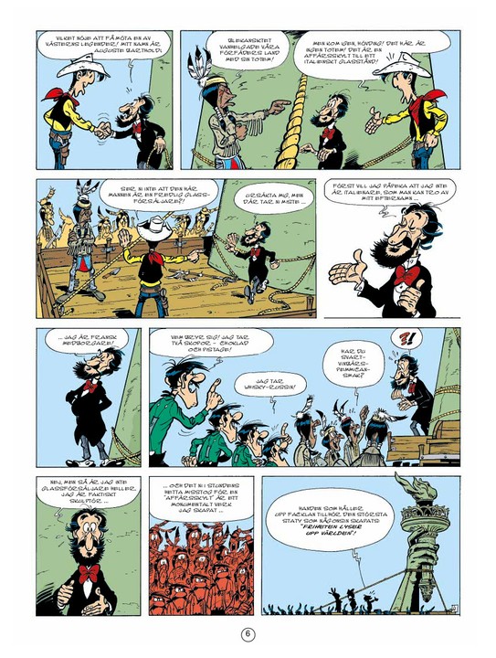 Lucky Luke 92: En cowboy i Paris - 5