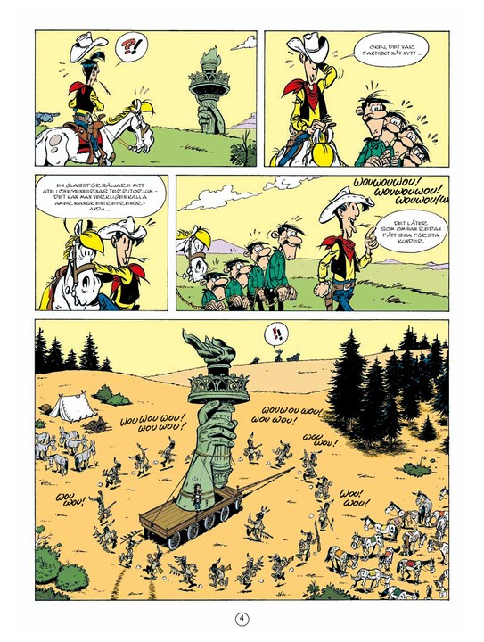 Lucky Luke 92: En cowboy i Paris - 3