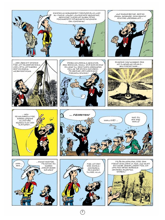 Lucky Luke 92: En cowboy i Paris - 6