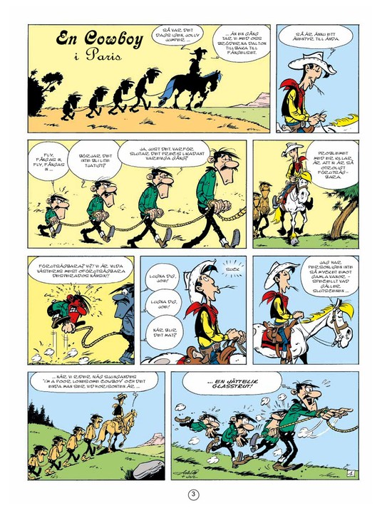 Lucky Luke 92: En cowboy i Paris - 2