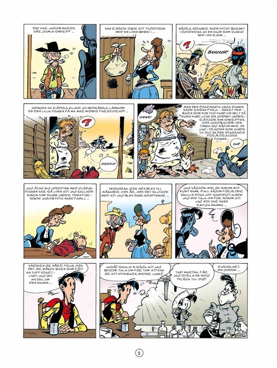 Lucky Luke 91: Följ pilen - 4