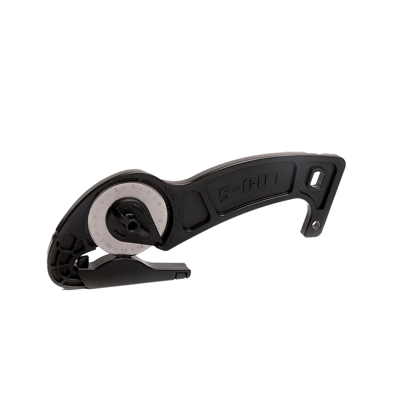 Rullkniv S-CUT QE, svart
