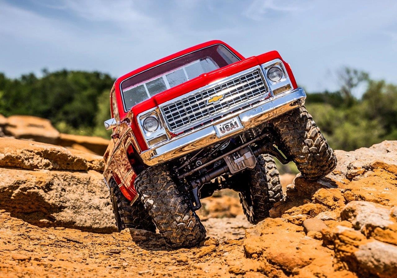 Traxxas TRX-4 Crawler Chevrolet K10 ´79 RTR Svart - 9