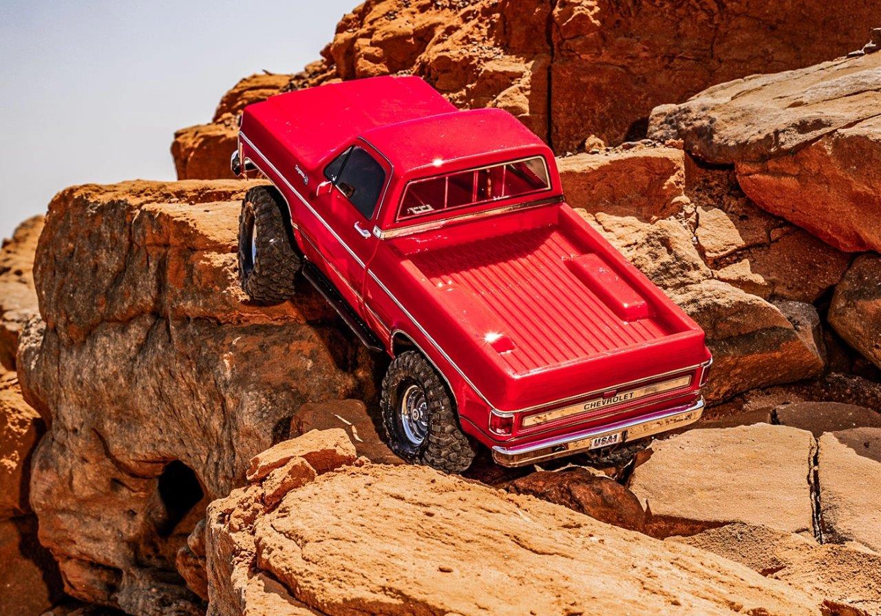 Traxxas TRX-4 Crawler Chevrolet K10 ´79 Röd RTR - 11