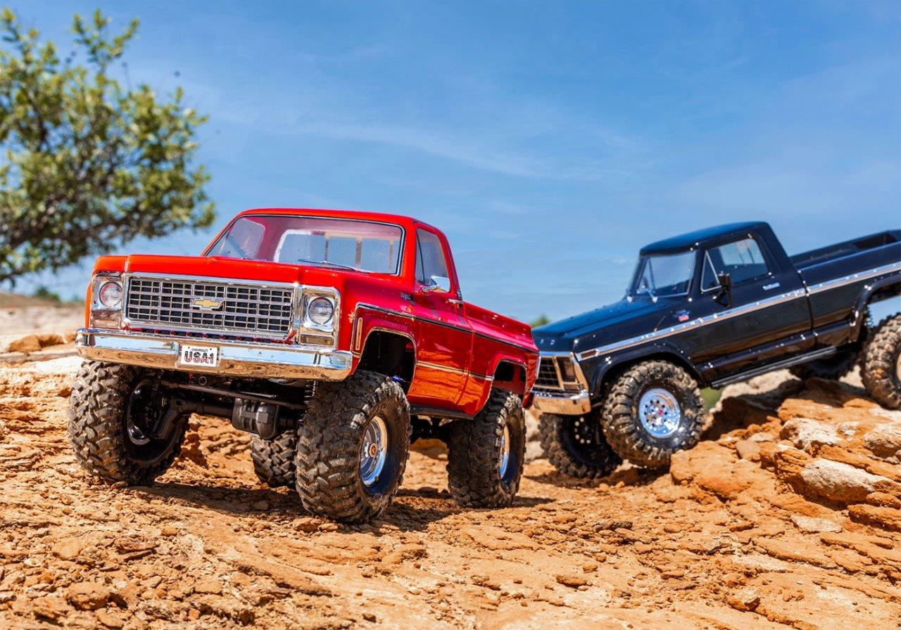 Traxxas TRX-4 Crawler Chevrolet K10 ´79 Röd RTR - 6