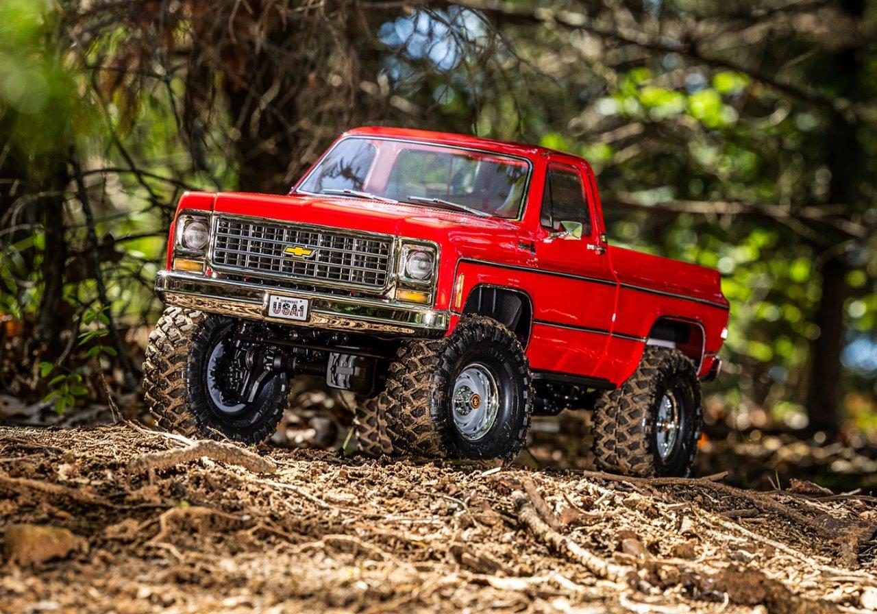Traxxas TRX-4 Crawler Chevrolet K10 ´79 Röd RTR - 7