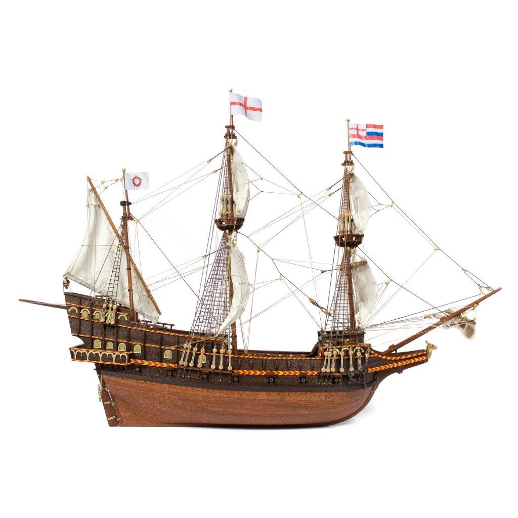 OcCre HMS Golden Hind 1/85 Galeon 643mm - 2