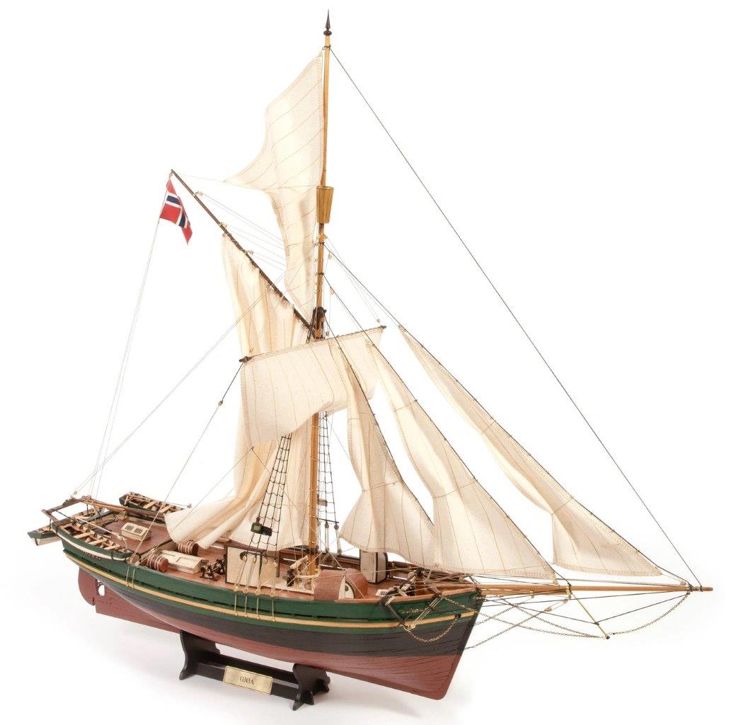 OcCre Gjøa 1/45 Expeditionsfartyg 725mm - 3