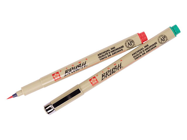 Sakura Pigma Brush penselpennor 9-pack /  Pigma Brush Wallet 9 - 3