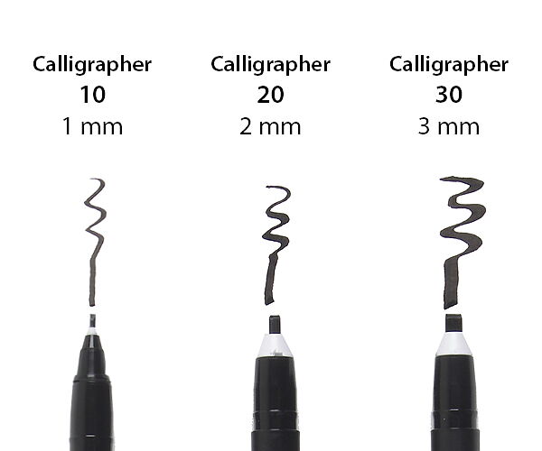 Sakura Pigma Calligrapher kalligrafiset / Pigma Calligrapher set - 4