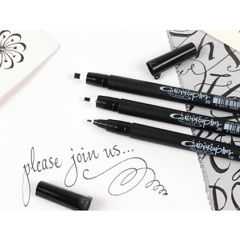 Sakura Pigma Calligrapher kalligrafiset / Pigma Calligrapher set - 3