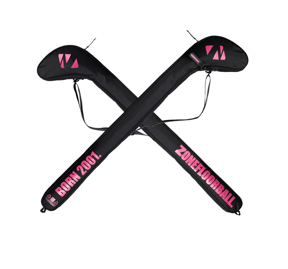 Zone Intro Stickbag JR black / pink