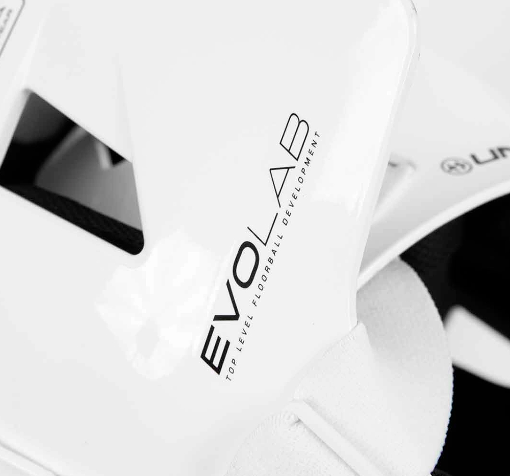 Unihoc Goalie Mask Alpha Prime Evolab white - 2
