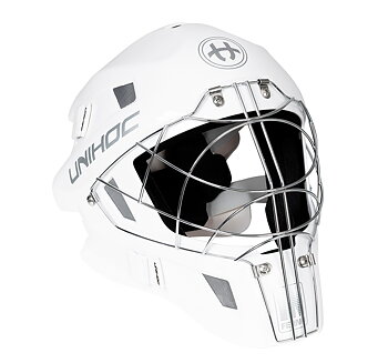 Unihoc Goalie Mask Inferno 66 white/black