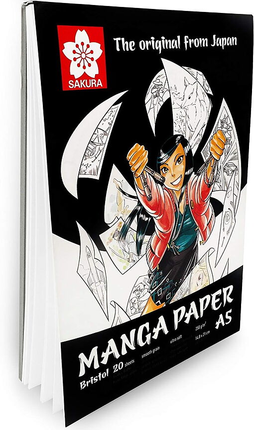 Sakura Manga ritblock A5 / Manga Drawing Pad A5 - 2