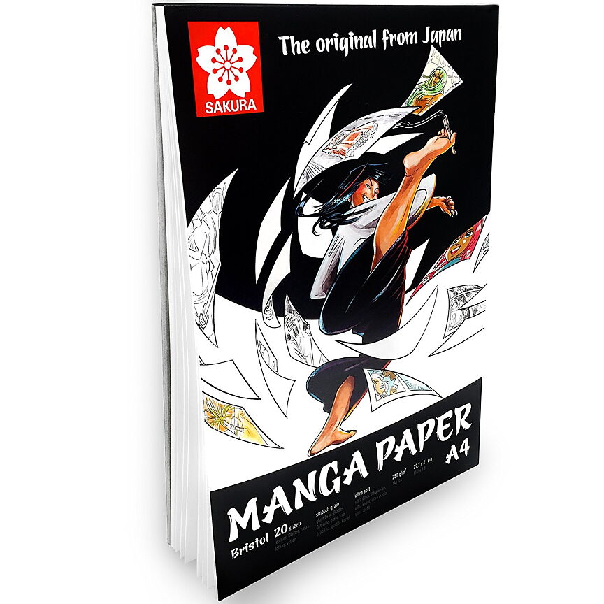 Sakura Manga ritblock A4 / Manga Drawing Pad A4