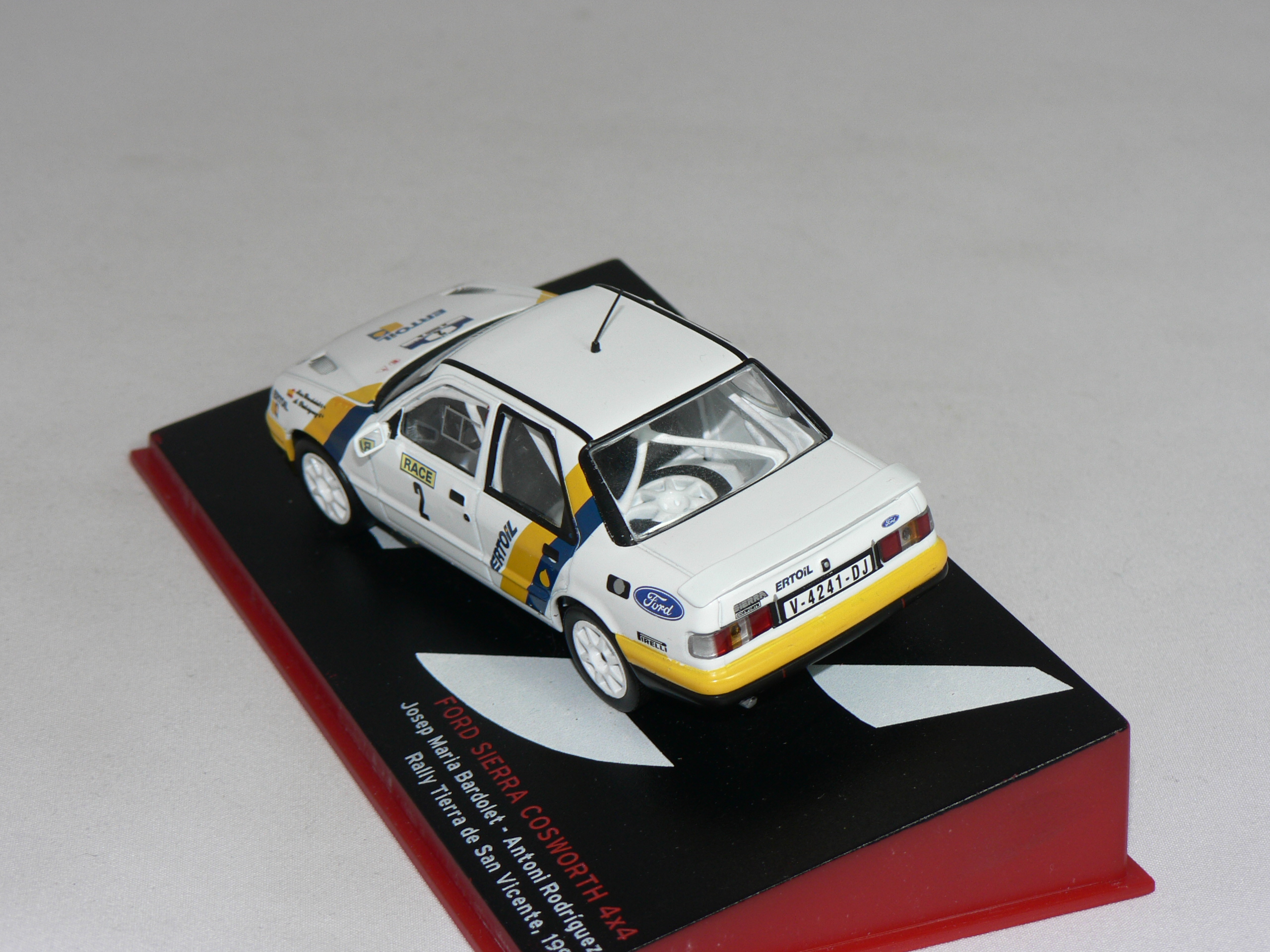 Ford Sierra  Cosworth  4x4  #2  1991  J.M -Bardolet  A. Vicente  Campion Rally Cars - 2