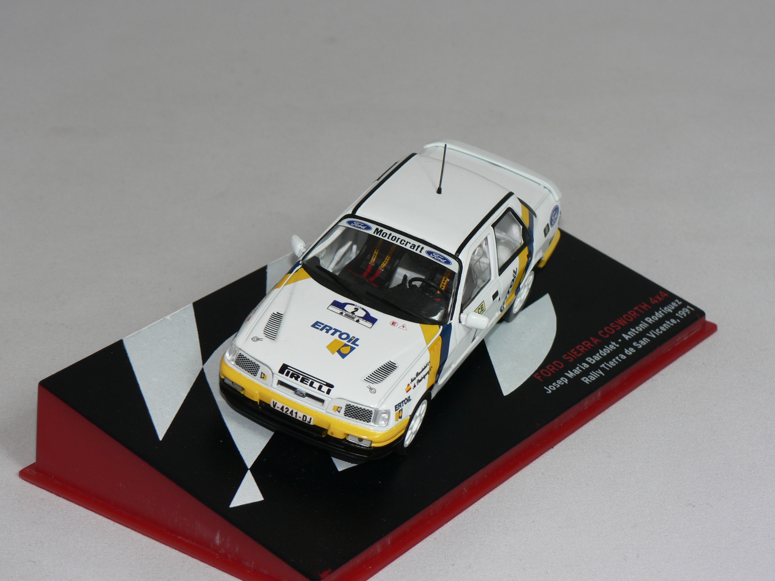 Ford Sierra  Cosworth  4x4  #2  1991  J.M -Bardolet  A. Vicente  Campion Rally Cars