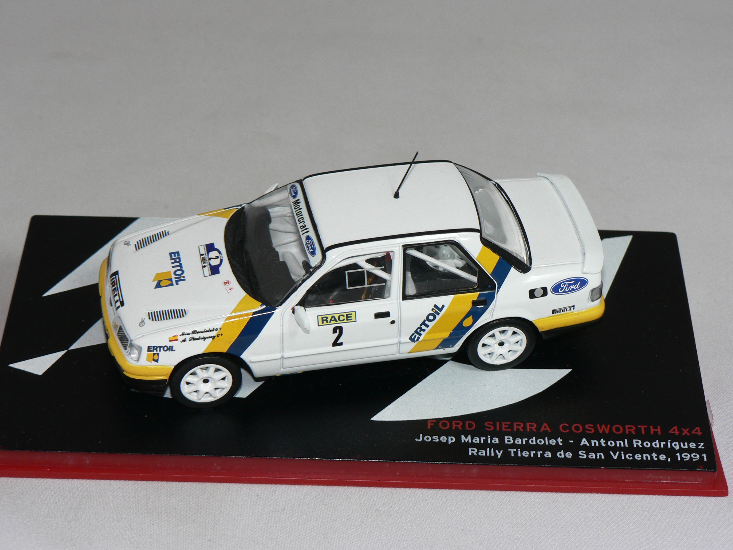 Ford Sierra  Cosworth  4x4  #2  1991  J.M -Bardolet  A. Vicente  Campion Rally Cars - 3