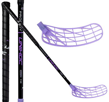 UNIHOC Unilite Prodigy FL 36 JR black/purple