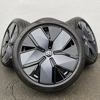 Kompletta Sommarhjul | 19" Volkswagen Passat B9 LEEDS | 5x112 8x19 ET44 57.1 + 235/40 R19 96W + XL SEAL INSIDE Pirelli Cinturato P7 | V45-2024 | 5.5mm | 5.5mm | 5mm | 5mm