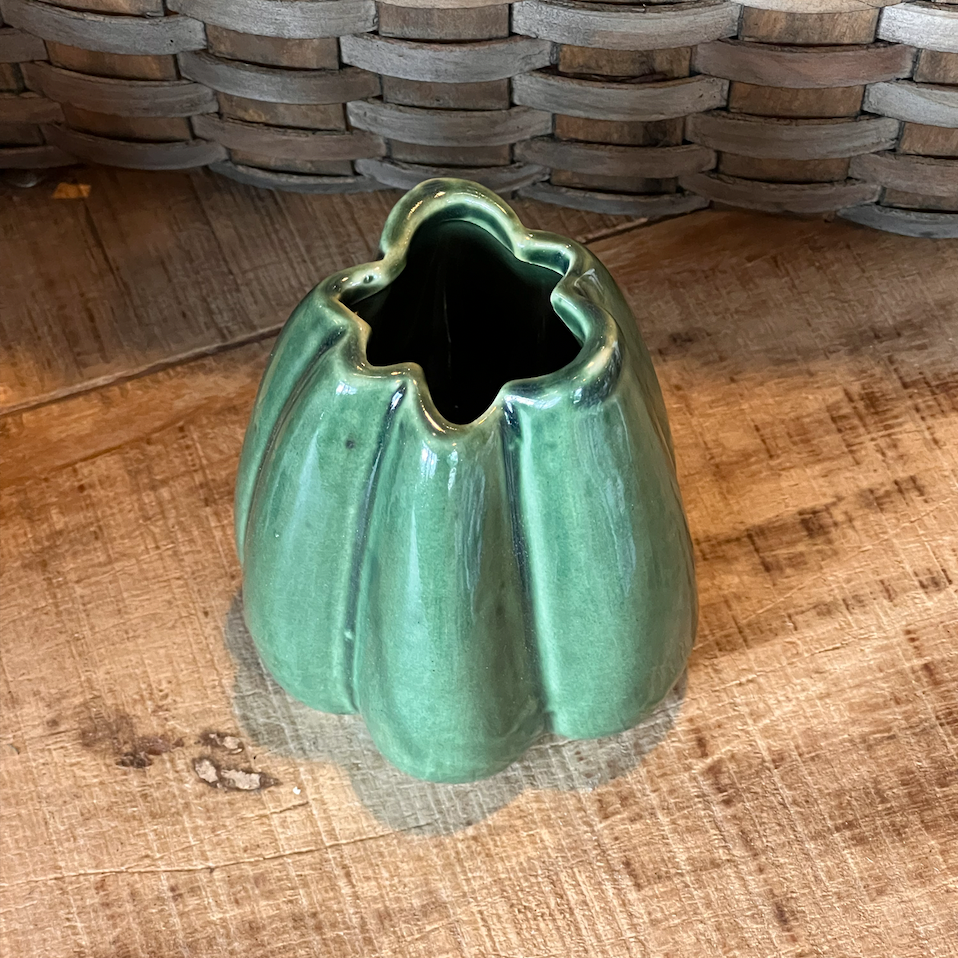 Tulip Vas Emerald Green H:9cm - 2