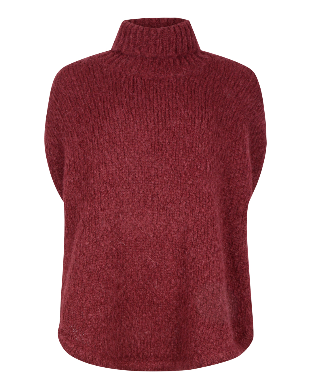 Poncho Paz med polo vinröd
