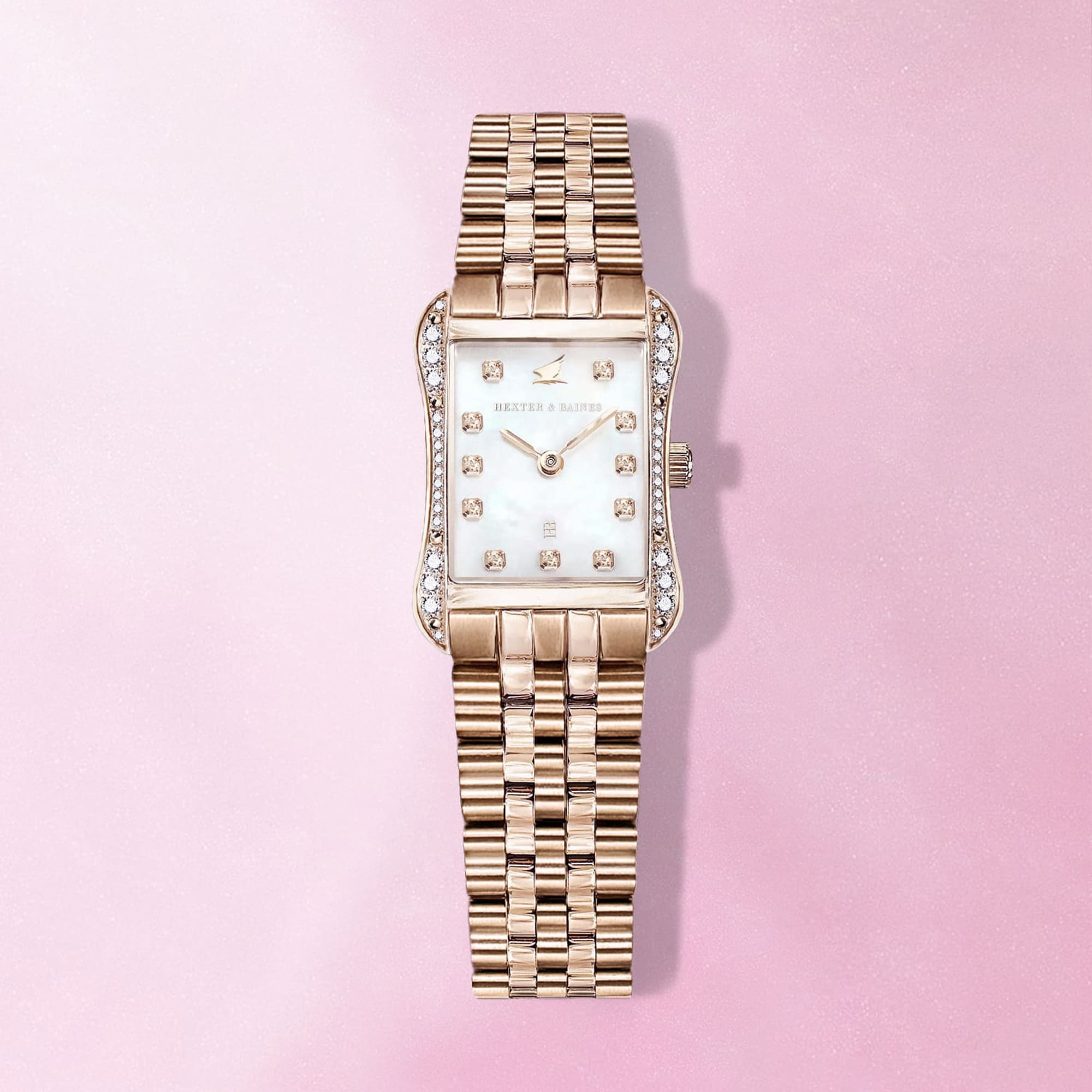 H&B Cronvas, Rose Gold & Pearl - 9