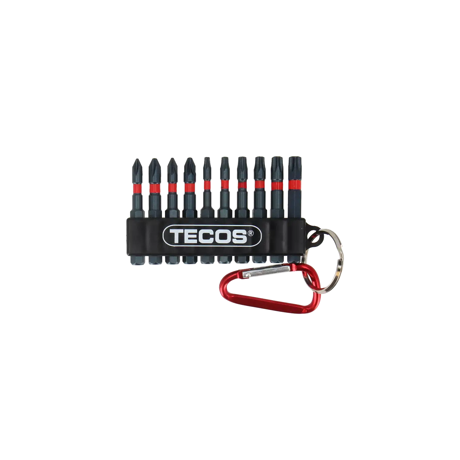Teco-bitsset met lange krachtbits van 50 mm