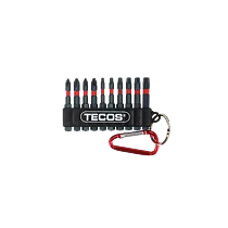 Teco-bitsset met lange krachtbits van 50 mm