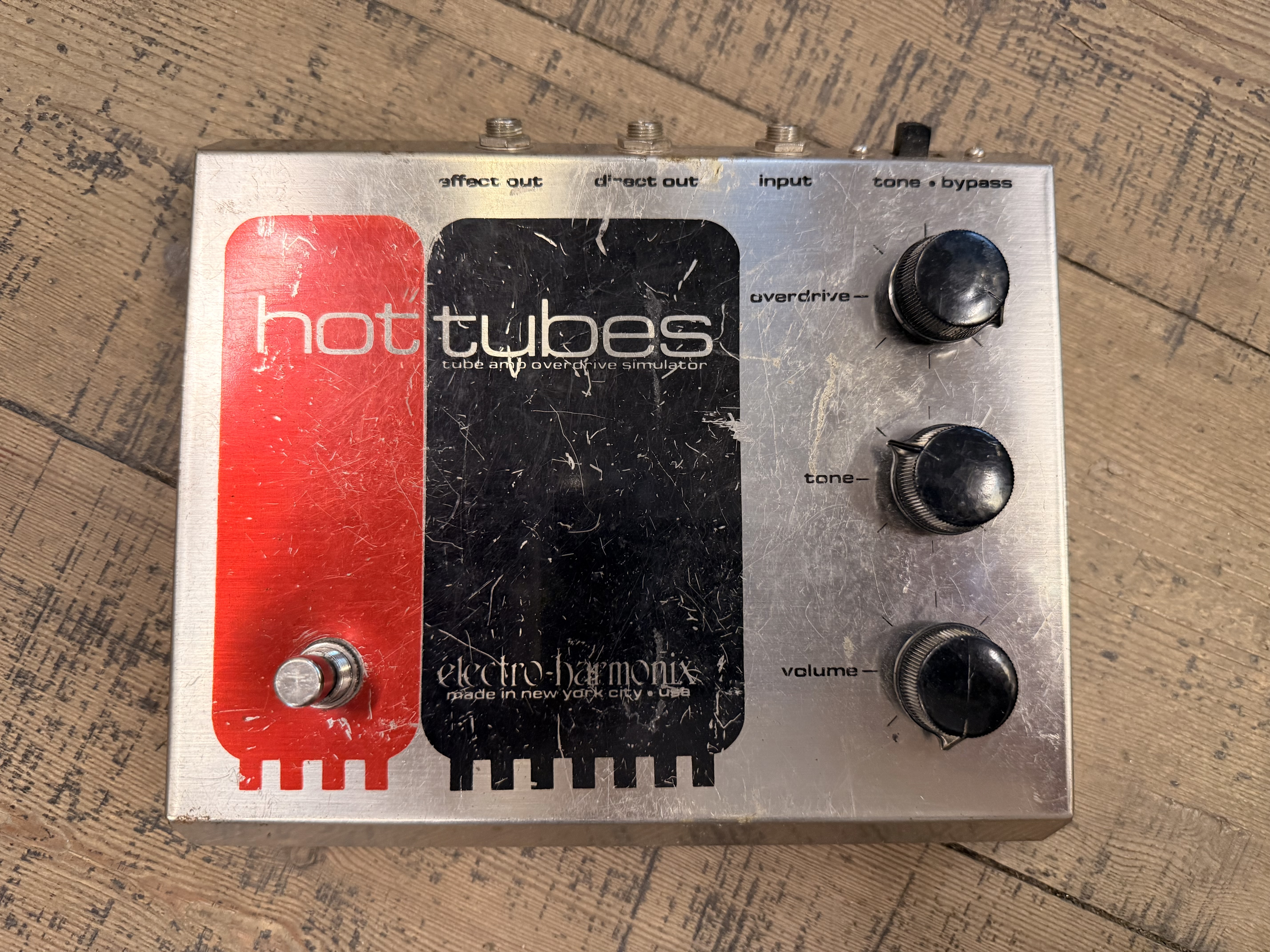 Electro Harmonix hot tubes overdrive, beg 