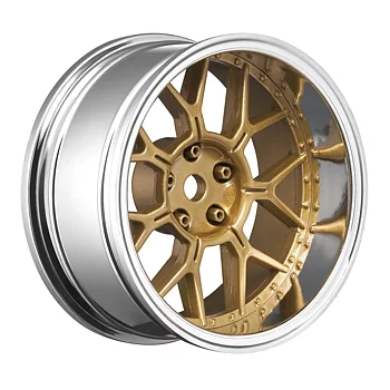 LOUISE RC WORLD LNHA568 Drift 14-Spoke Bronze Rim (2, 4, 6, 8 mm Offset) 12 mm Hex (4)