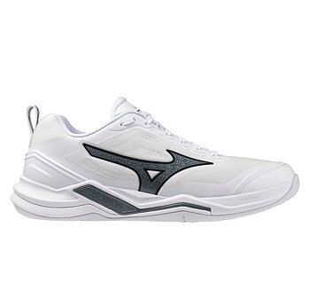Mizuno Wave Stealth Elite Men white/metallic gray