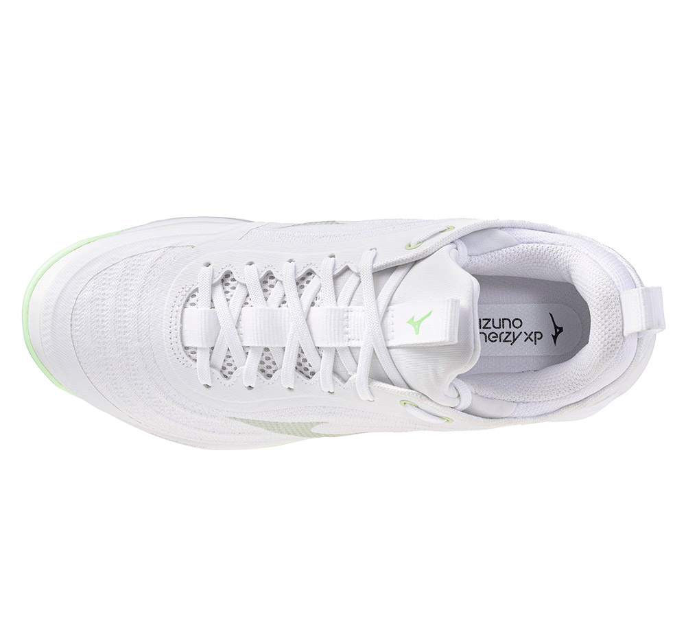 Mizuno Wave Luminous Elite Women white/aqua gray/ambrosia - 5