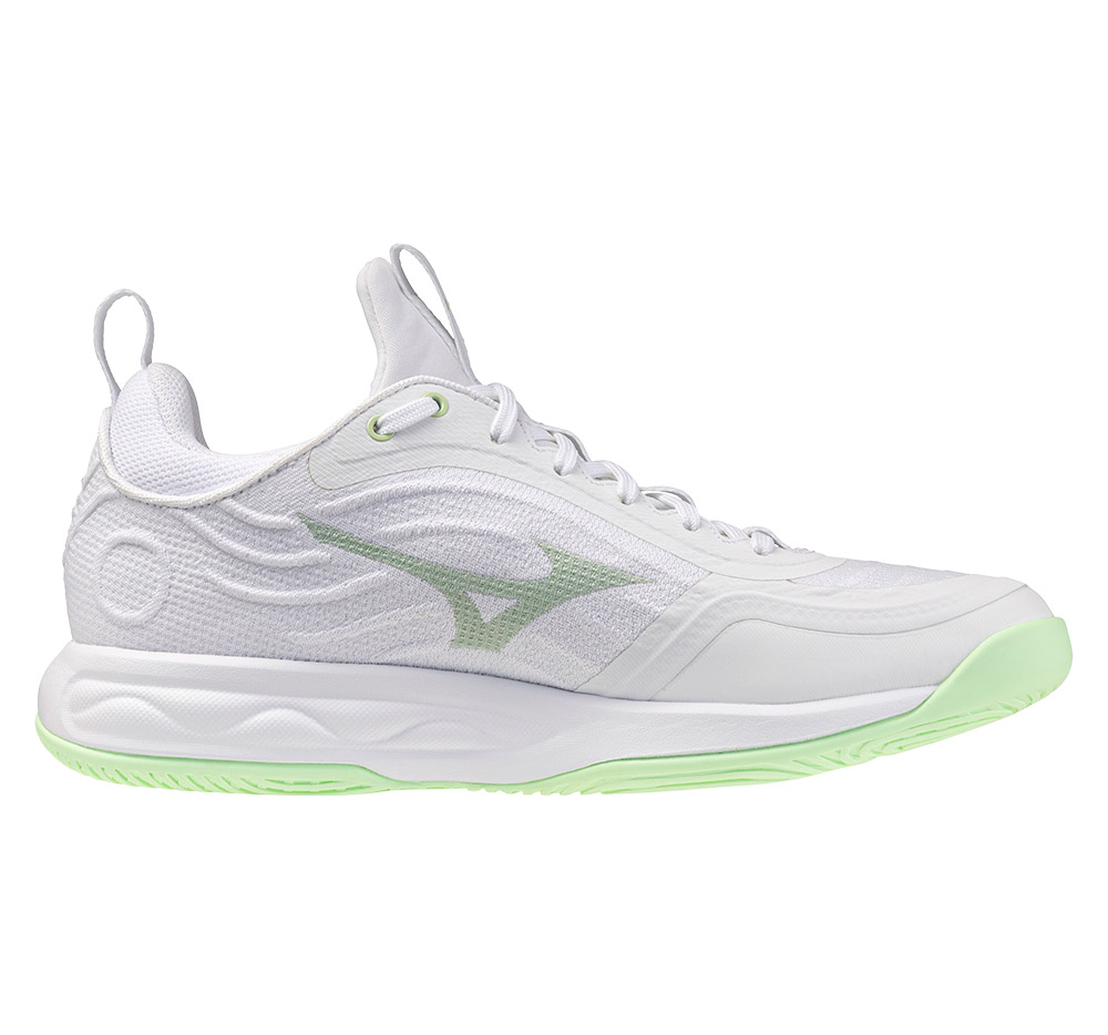 Mizuno Wave Luminous Elite Women white/aqua gray/ambrosia - 4
