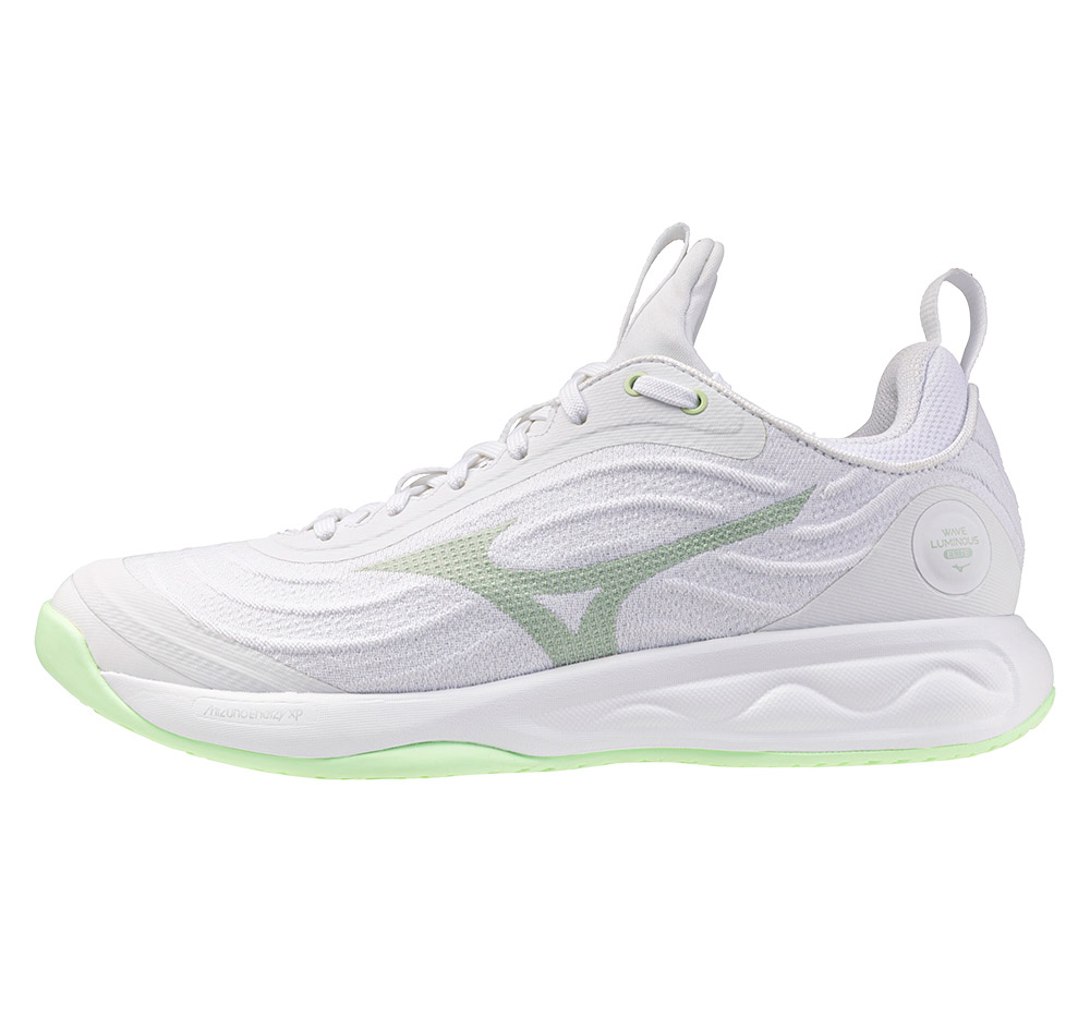 Mizuno Wave Luminous Elite Women white/aqua gray/ambrosia - 2