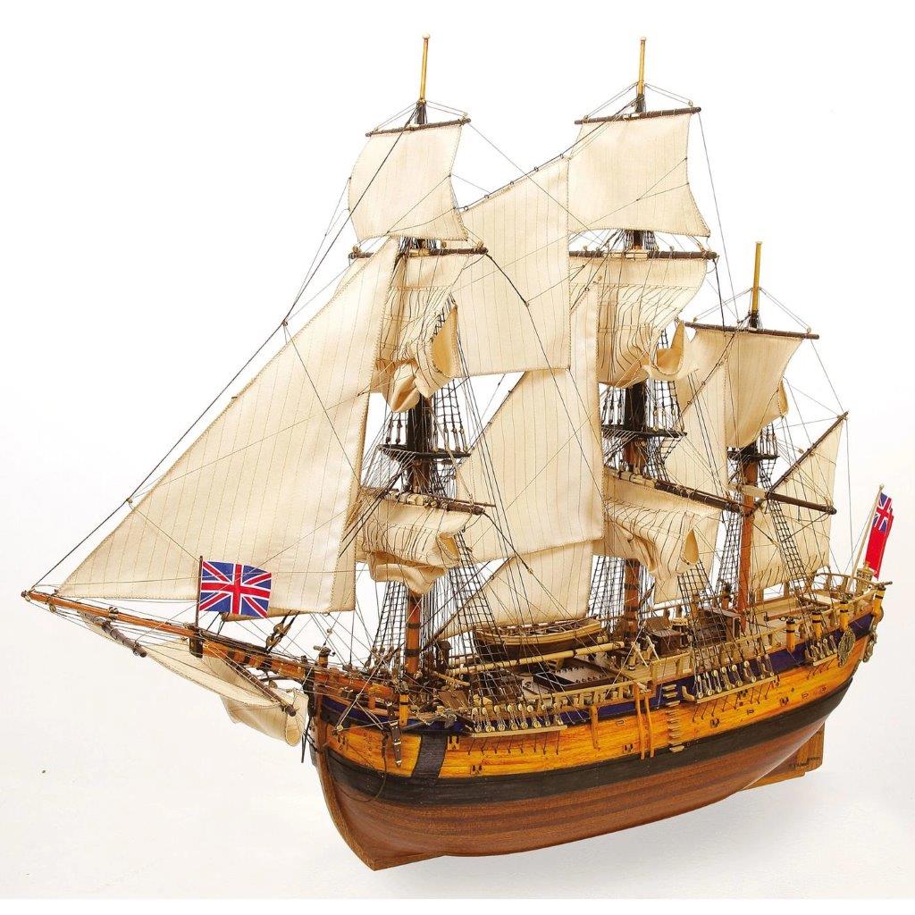 OcCre HMS Endeavour 1/54 Skepp 815mm - 3